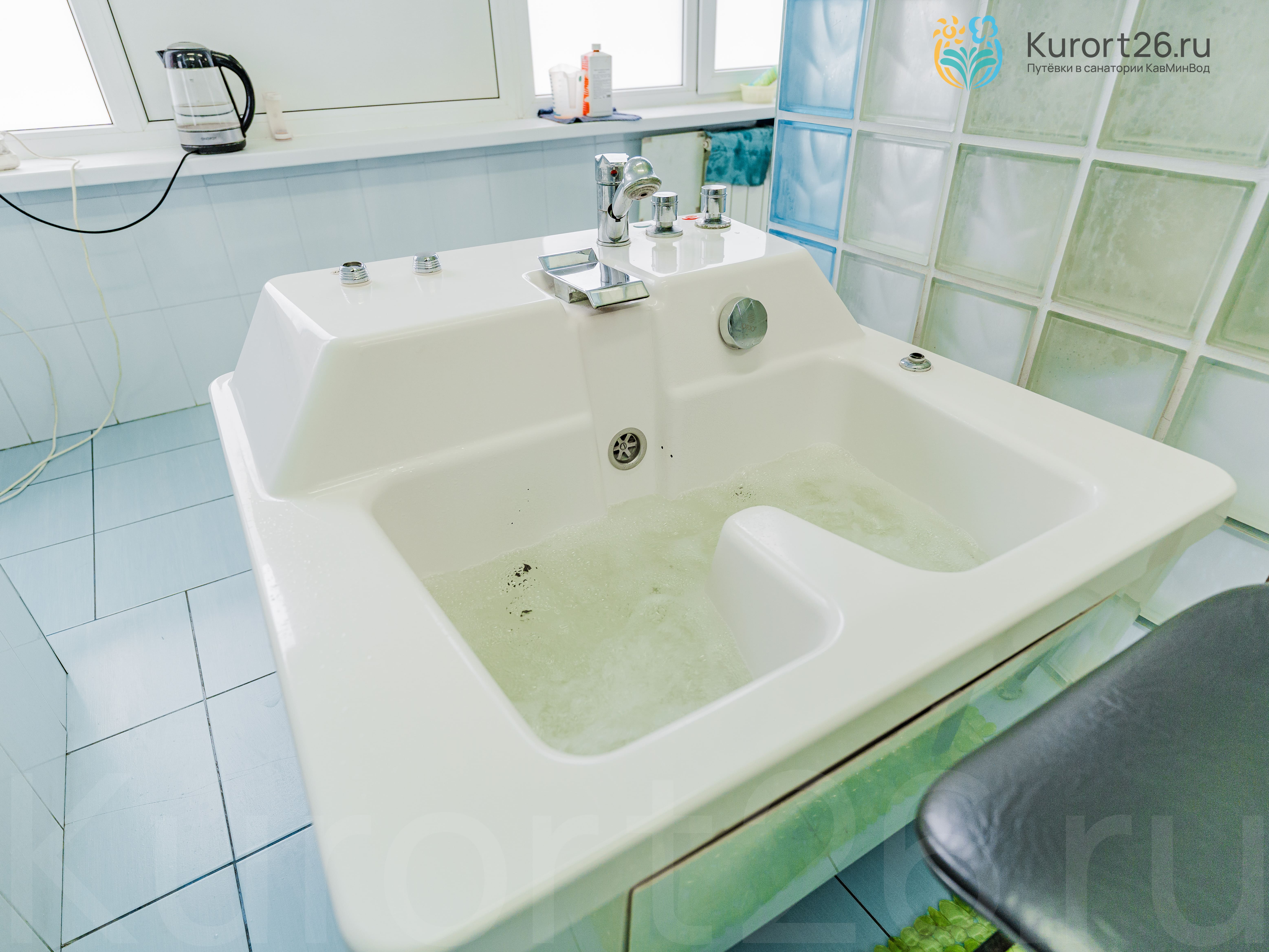 Санаторий «Машук», Пятигорск. Ванное отделение